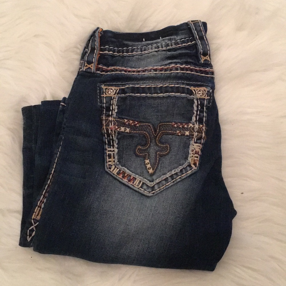 Rock revival jeans.